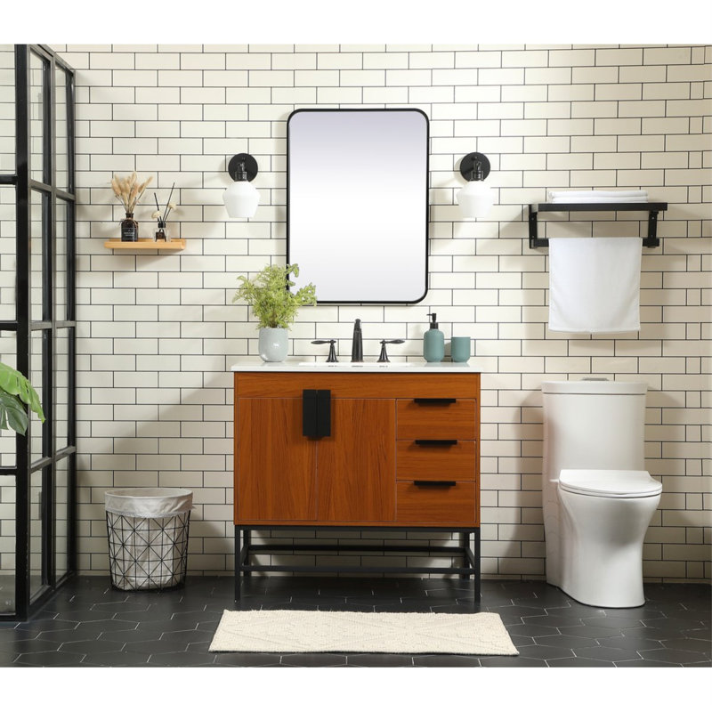 Ensemble de meuble-lavabo simple 36 po Eugene, Teck
