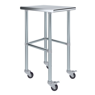 Table de travail en acier inoxydable