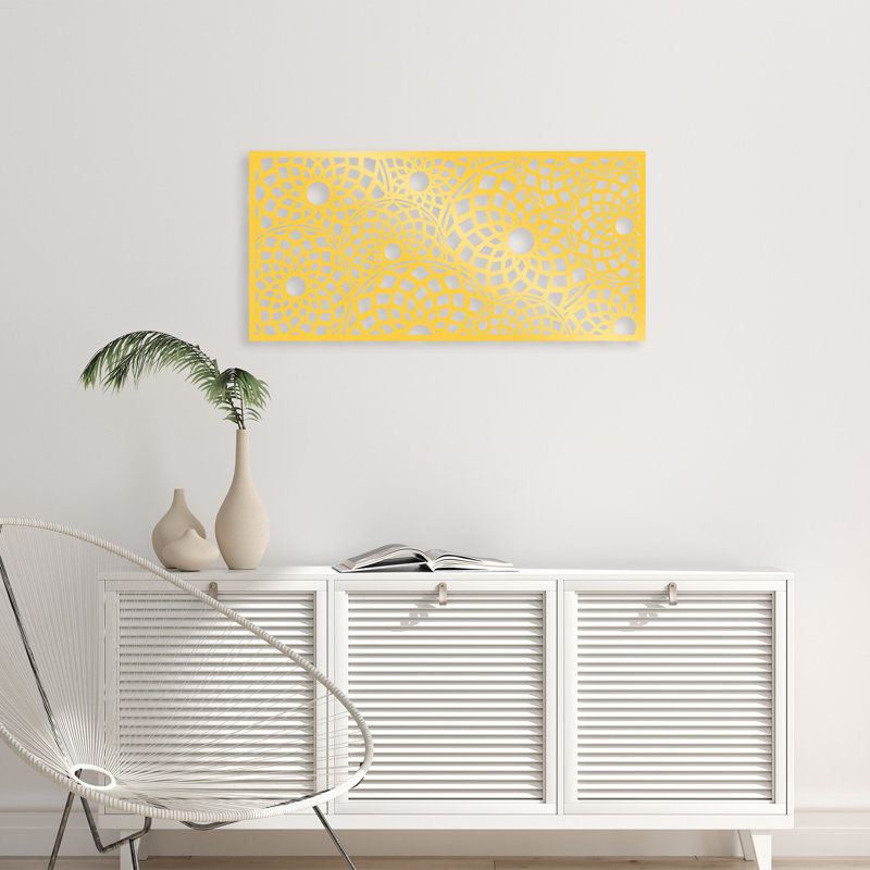 Abstract Wall Decor on Metal