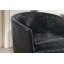 Chaise d'appoint moderne avec repose-pieds, dossier incurvé et pieds fuselés pour plus de confort et de style-125572953