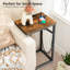 Frame End Table with Built-In Outlets