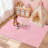 Machine Washable Non-Slip Oriental Area Rug Pink-1181484650-1177790212