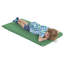 ECR4Kids SoftZone Rainbow Rest Mat, 2in, Sleeping Pad, 5-Piece-2076900893