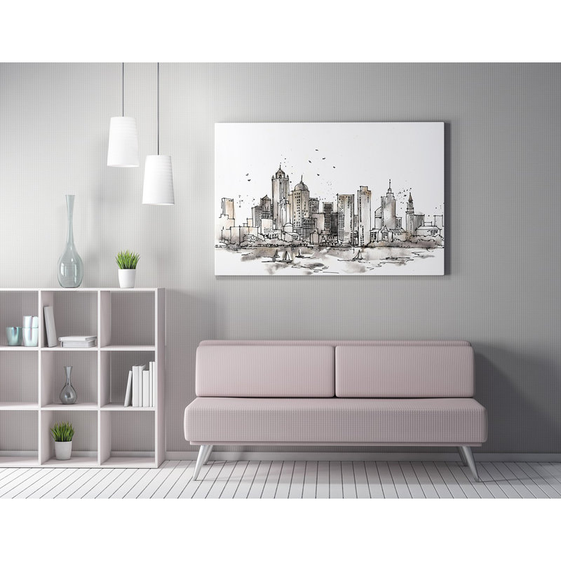 Stunning Decorative Canvas Painting, 19.7 x 27.6 inches | 50% Cotton / 50% Polyester, Digital Printing on Canvas | Elegant Wooden Frame (0.8 x 1.2 inches) | Perfect for Living Room, Bedroom & Office Decor