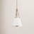 Lodi 4-Light Dimmable Fabric Cone Pendant-1829598408