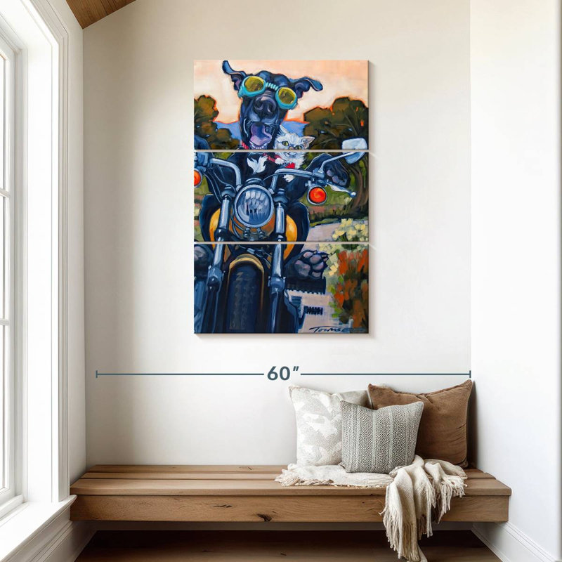 Ketti Under An Orange Sky, 45" H x 28" W