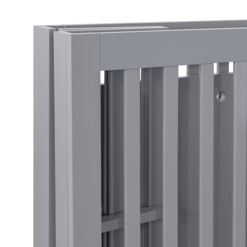 Origami Mini Portable Crib, Gray