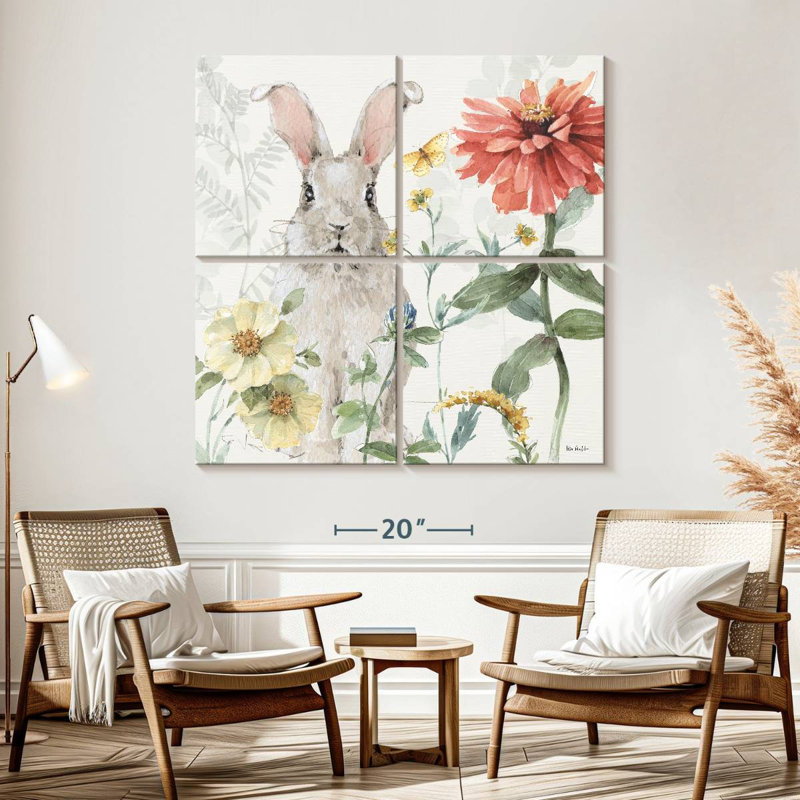 Brampt Spring Meadow I, 57" H x 57" W