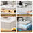 Charvez Solid Coffee Table with 16 Colors LED Lights, 78 X 78cm-921683017-921683016