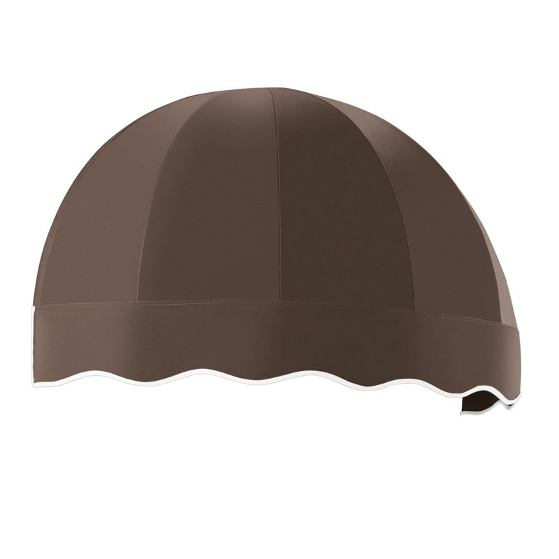 Auvent fixe en tissu acrylique Bostonian Awntech, H 26,25 po x l 40,5 po x P 20,25 po, Brun