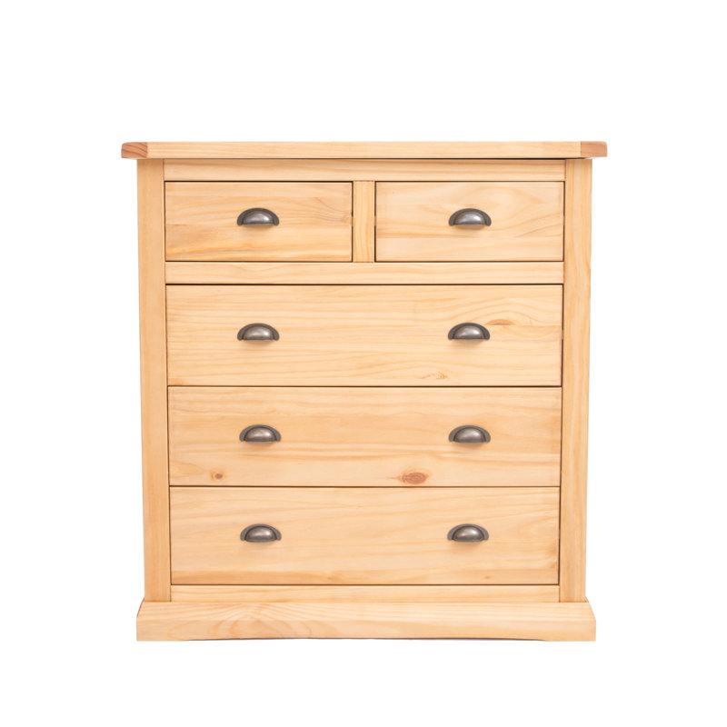 Dayse 90cm W 5 - Drawer Chest of Drawers