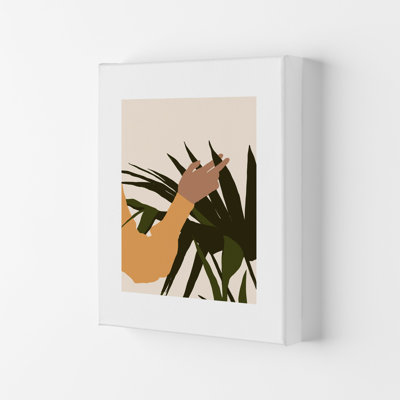 Mica Hand on Plant N5 1 Piece Wall Art