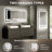 Led Mirror Bathroom Vanity Mirror With Back Light,wall Mount Multifunctional Vanity Mirror,aluminium Frame-111815572-111815570