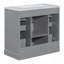 36" Bathroom Vanity With Sink Combo, One Cabinet And Drawers, Solid Wood And MDF Board-115688320