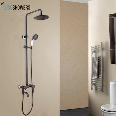 Valve de douche murale haute pression avec système de contrôle thermostatique de la température