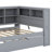 Daybed With Trundle, Shelf And USB Charging Ports-1343427832-1372601635