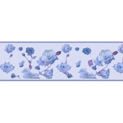 Peel & Stick Floral Border
