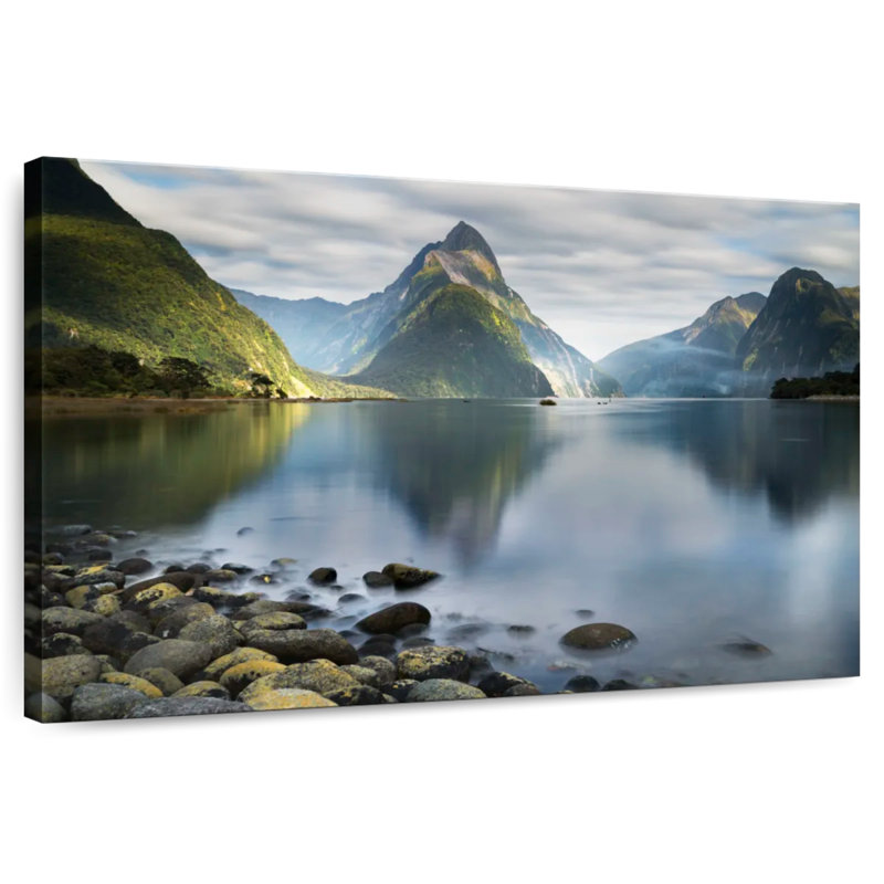 Ravi Mitre Peak à Milford Sound, H 20 po x l 30 po