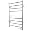 Chauffe-serviettes électrique mural 24 po x 40 po Kontour Linear - nickel brossé, à brancher -23986132-23986130-24005008