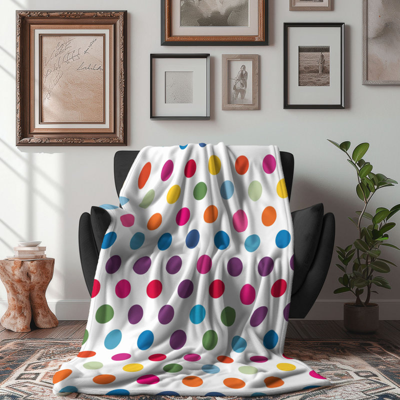 Color Simplicity - 1 pièce Sherpa Premium, L 50 po x L 60 po