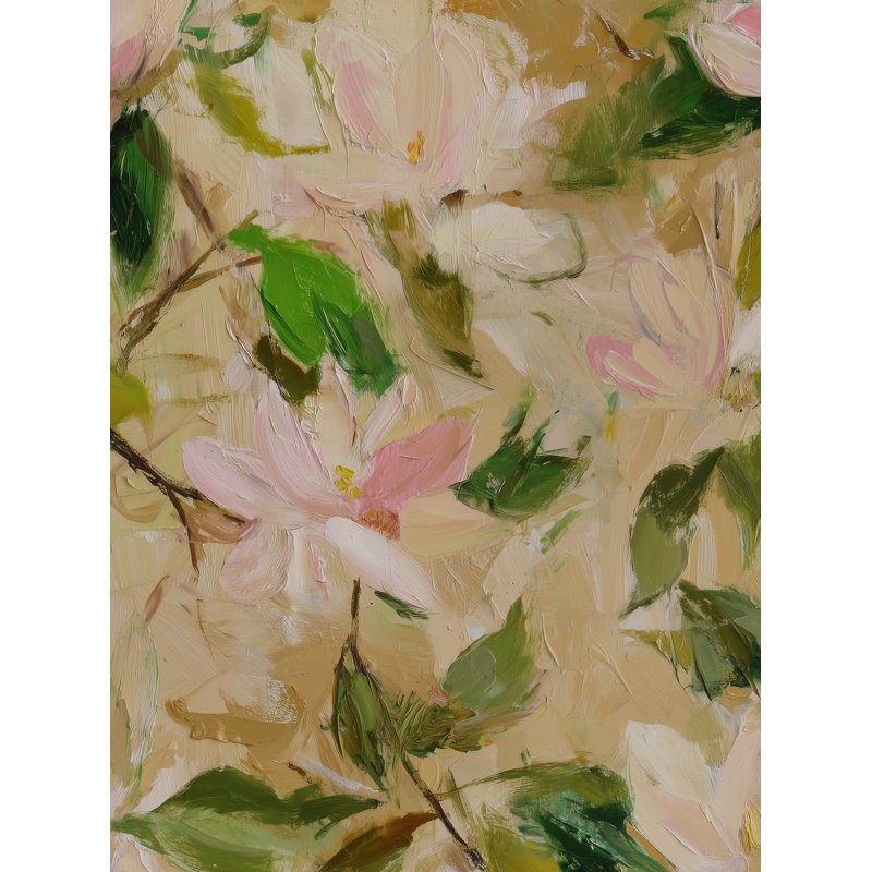 Papier peint floral abstrait abstrait mural
