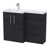 Charcoal Black Woodgrain