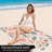 1PCS Tropical Flamingo Beach Towel, Vibrant and Floral Pattern, Quick Dry Microfiber for, Pool, Travel, Outdoor Activities, Artistic Design