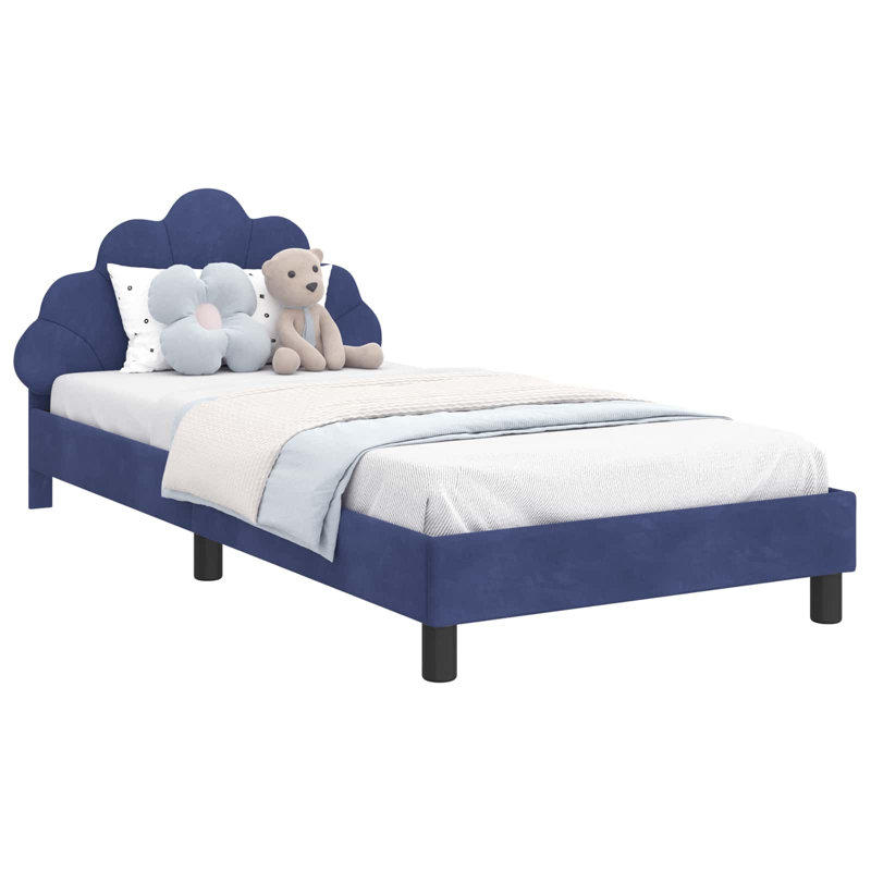 Bed Frame, 100 x 200cm, Police Blue