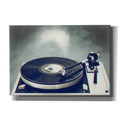 Epic Graffiti 'Retro Record Player' by Dirk Wustenhagen Canvas Wall Art, 60" x 40"