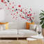 Adhésif décoratif fleurs