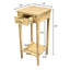Amreece Solid Wood End Table with Storage-1940611458