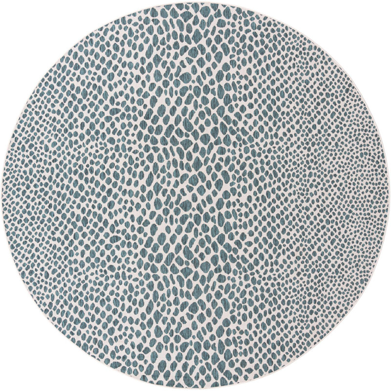 Tapis d'extérieur Destiny, Rond 10 pi 8 po