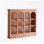 Armoire de rangement en bois avec tablettes à 3 niveaux