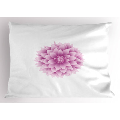 Taie décorative Dahlia