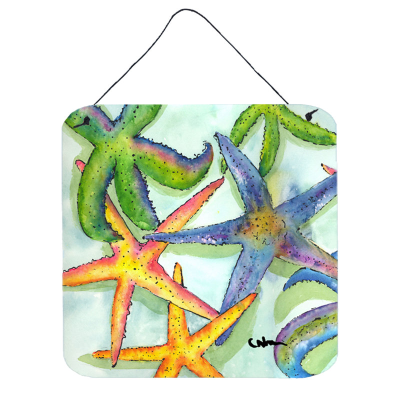 « starfish », reproduction d’art sur plaque
