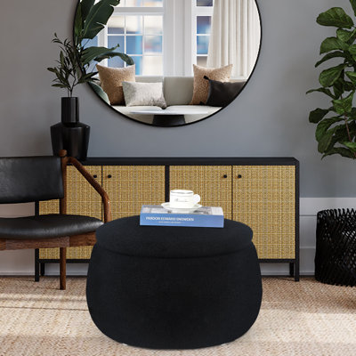 Etai 23" width Upholstered Storage Ottoman