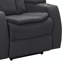 Fauteuil inclinable de cinéma maison 36,5 po Oswayo-888846564