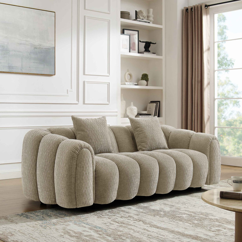 Ollis Minimore Modern Style Modular Free Combination Super Star Sofa Type3, Sand