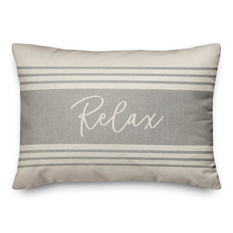Abstract Outdoor Throw Pillow, Gray