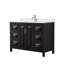 Ensemble de meuble-lavabo simple 48 po avec plateau en quartz Daria-100501758-100481836-100481835
