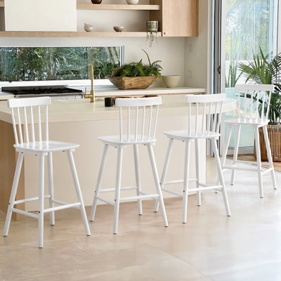 Solid Wood Counter Stool