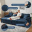 264.9cm Pillow Top Arms Commercial Use Sofa Bed-1477577990