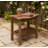 Corner Shower Stool With Non-Slip Mat, Storage Shelf And Handle-658905611