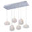 Hughie 6 - Light LED Cluster Pendant