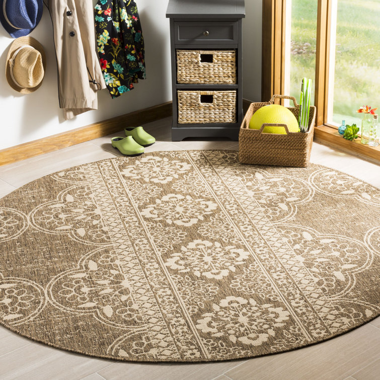 Tapis oriental d'intérieur / extérieur Dunnyvadden Performance