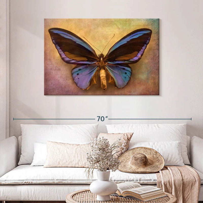 Original Butterfly, 30" H x 45" W