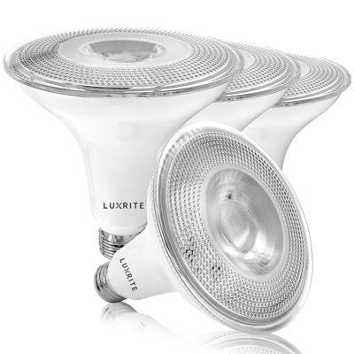 15 watts (équivalent à 120 watts), DEL PAR38, ampoule à intensité variable, culot E26 / moyen (standard)