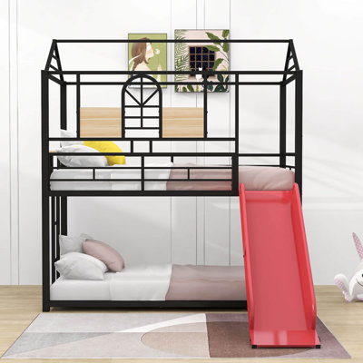 Landover Kids Twin Over Twin Bunk Bed