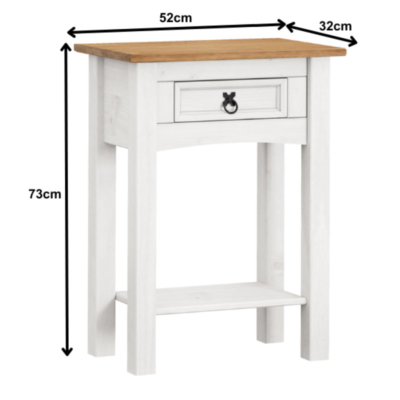 Subra Solid Wood End Table