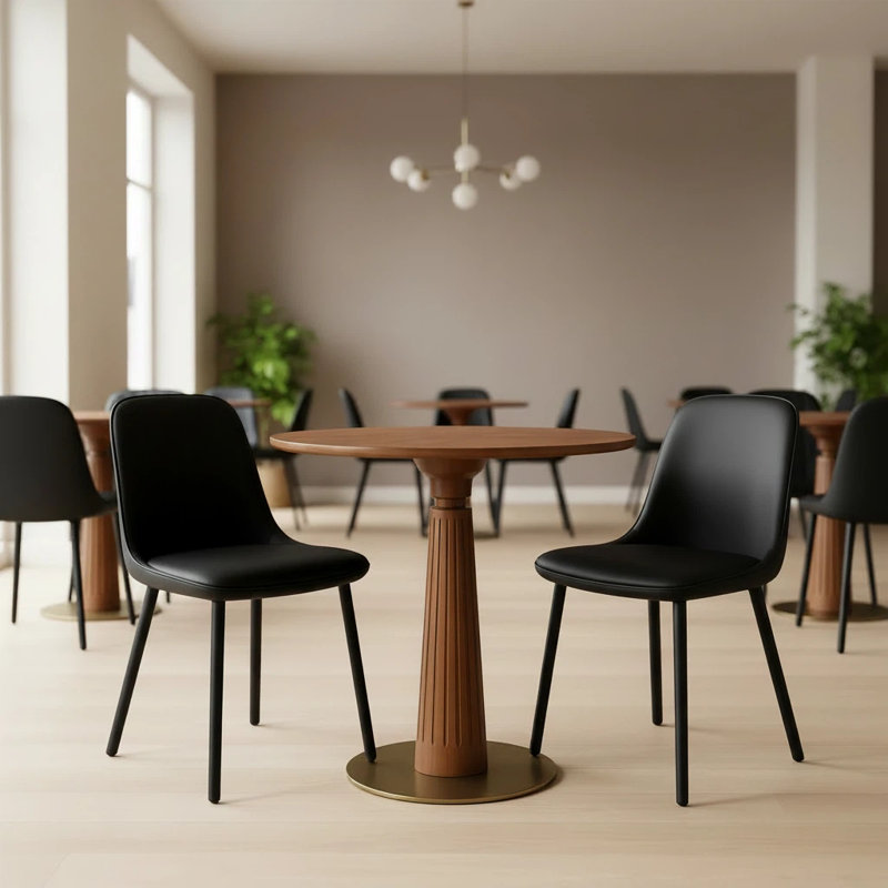 Ensemble de table de salle à manger, Noir